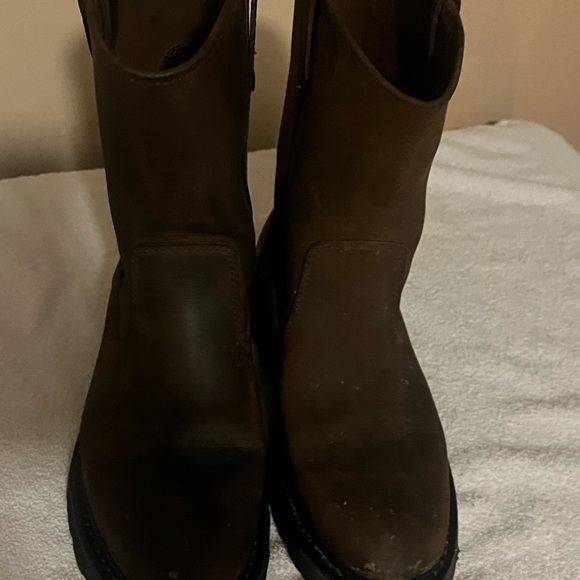 Wolverine Leather Boots Sz 10 1/2 main image 9